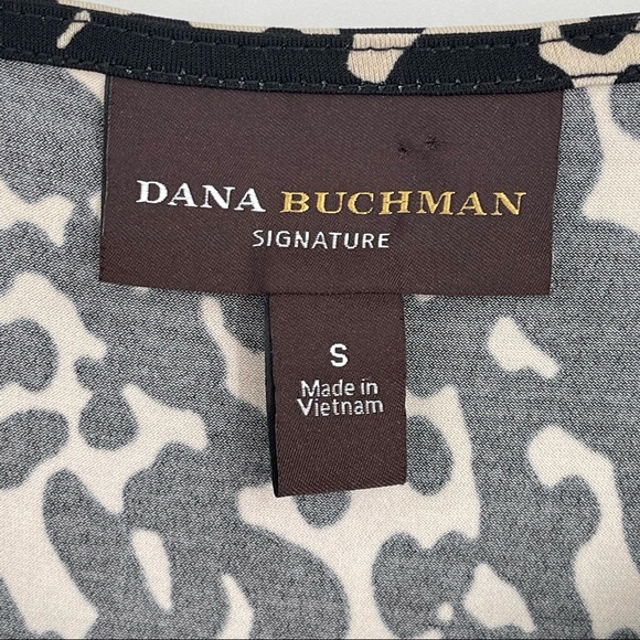 DANA BUCHMAN Signature Jersey Stretch Shift Dress Sleeveless - Size Small - Picture 2 of 11